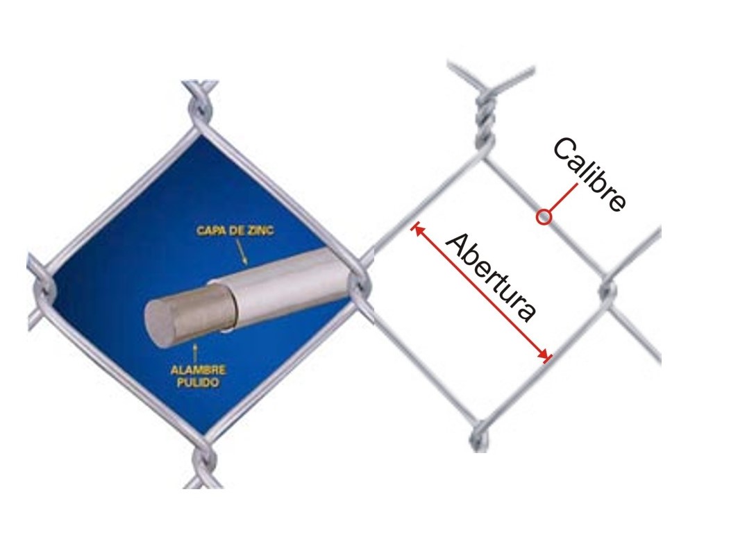 Malla Ciclonica Con Forro PVC - Image 2