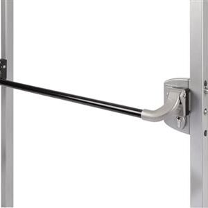 Barra antipánico de aluminio para cerraduras de puertas sobreponer